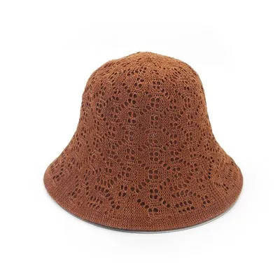 Chapéus de poliéster vermelho tijolo